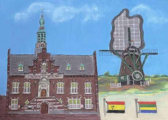 Purmend & Beemster. Te zien tijdens Kunst in de Etalage.