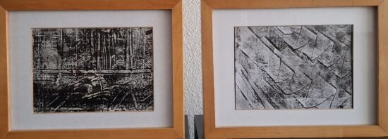 Purmerbos / Beemsterweilanden, tweeluik. Te zien tijdens Kunst in de Etalage.